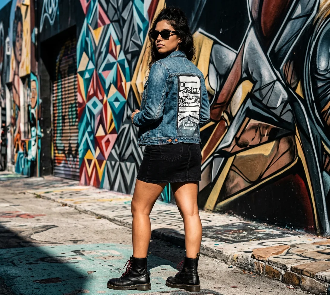 Gospel of Zeem Blue Denim Jacket